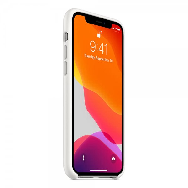 Apple Original iPhone 11 Pro Deksel Silikoni Case HHvit