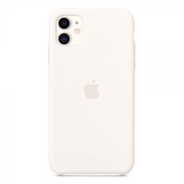 Apple Original iPhone 11 Deksel Silikoni Case Hvit