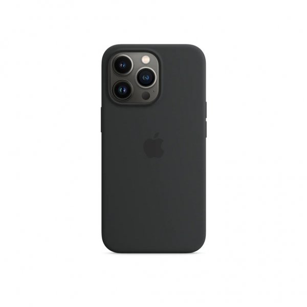 Apple Original iPhone 13 Pro Deksel Silicone Case MagSafe Midnight