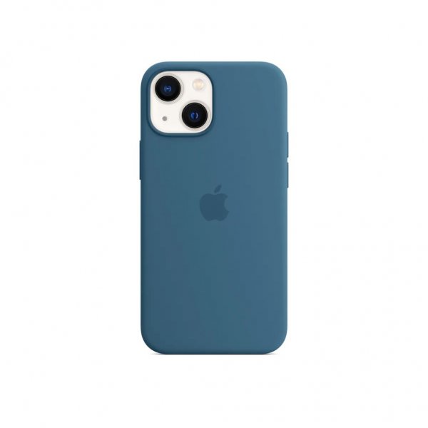 Apple Original iPhone 13 Deksel Silicone Case MagSafe Blue Jay