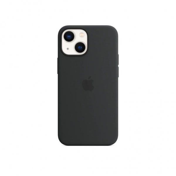 Apple Original iPhone 13 Deksel Silicone Case MagSafe Midnight