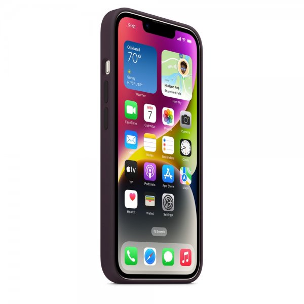 Apple Original iPhone 14 Plus Deksel Silicone Case MagSafe Elderbær