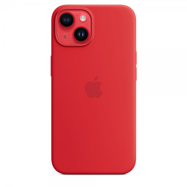 Apple Original iPhone 14 Plus Deksel Silicone Case MagSafe (PRODUCT)RED