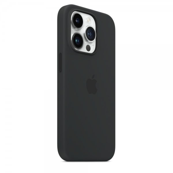Apple Original iPhone 14 Pro Max Deksel Silicone Case MagSafe Midnatt