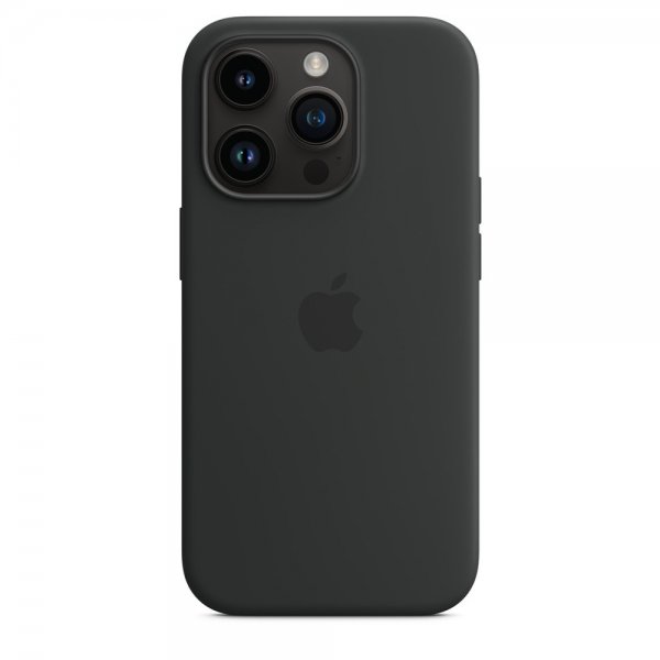 Apple Original iPhone 14 Pro Deksel Silicone Case MagSafe Midnatt