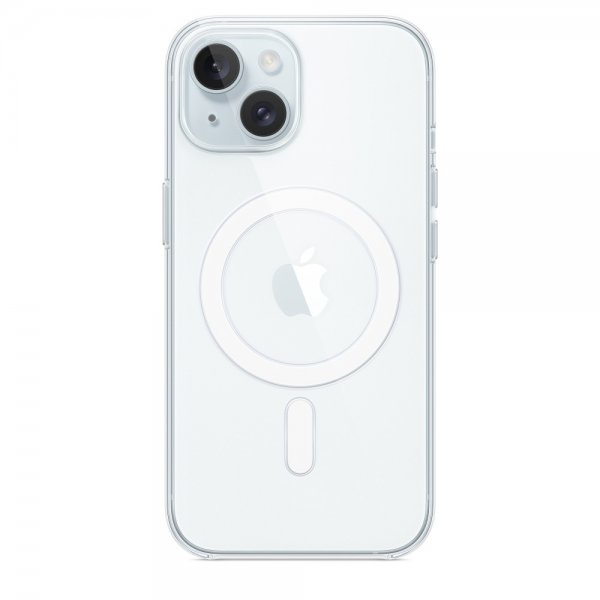 Apple Original iPhone 15 Plus Deksel Transparent MagSafe Klar