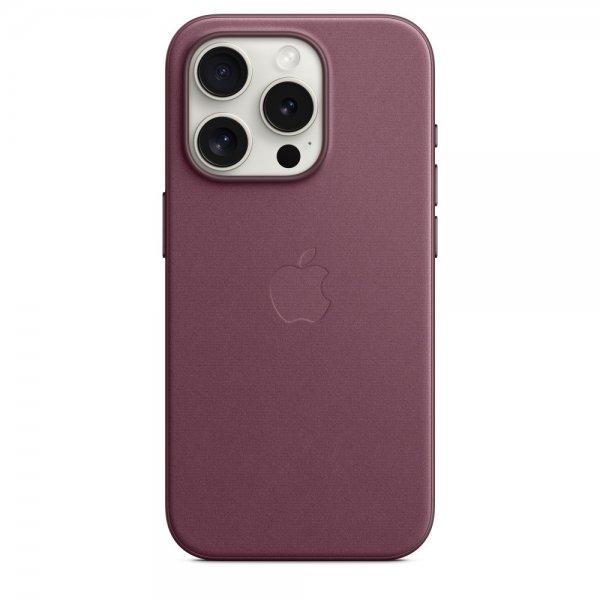 Apple Original iPhone 15 Pro Max Deksel FineWoven MagSafe Mulberry