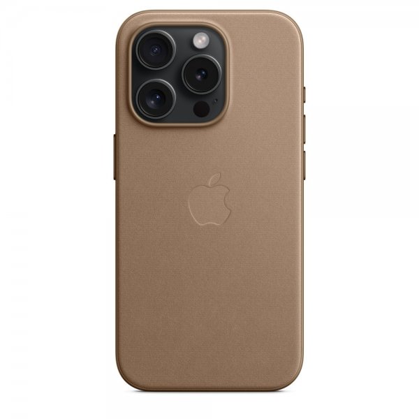 Apple Original iPhone 15 Pro Max Deksel FineWoven MagSafe Taupe