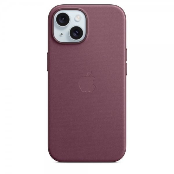Apple Original iPhone 15 Deksel FineWoven MagSafe Mullbär