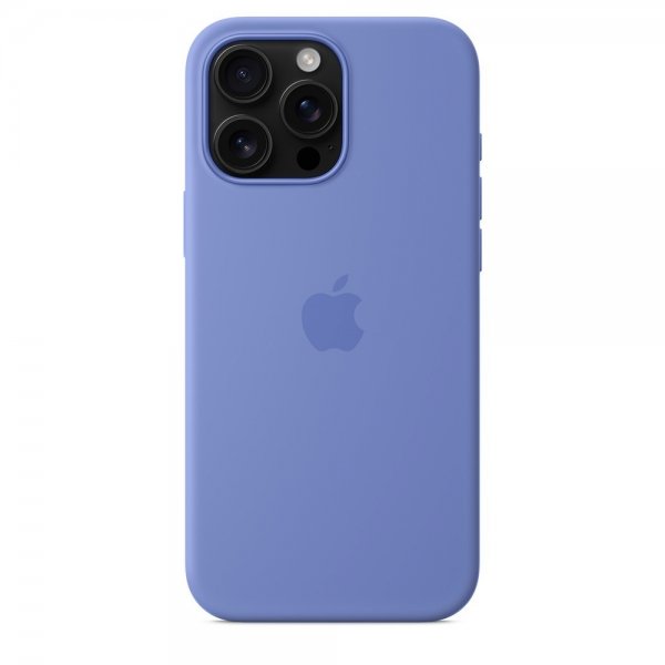 Apple Original iPhone 16 Pro Deksel Silicone Case MagSafe Periwinkle