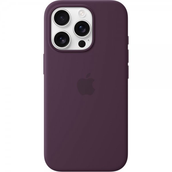 Apple Original iPhone 16 Pro Deksel Silicone Case MagSafe Plum