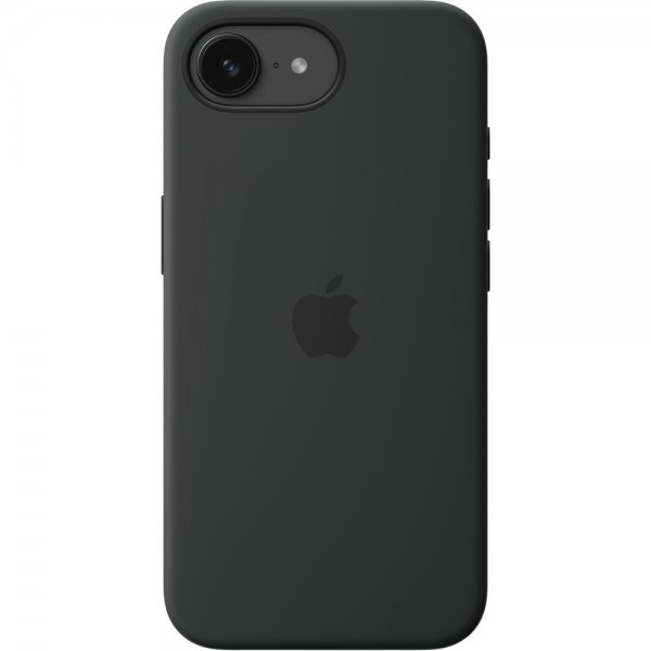Apple Original iPhone 16e Deksel Silicone Case Svart