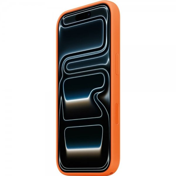 Apple Original iPhone 17 Pro Deksel Silicone Case MagSafe Oransje