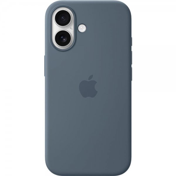 Apple Original iPhone 17 Deksel Silicone Case MagSafe Anchor Blue
