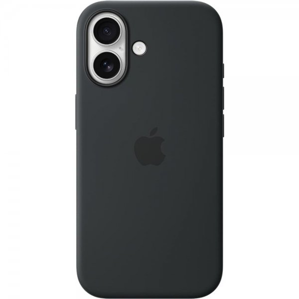 Apple Original iPhone 17 Deksel Silicone Case MagSafe Svart