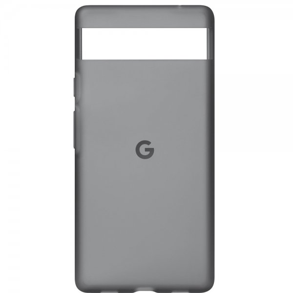 Google Original Pixel 6a Deksel Translucent Charcoal