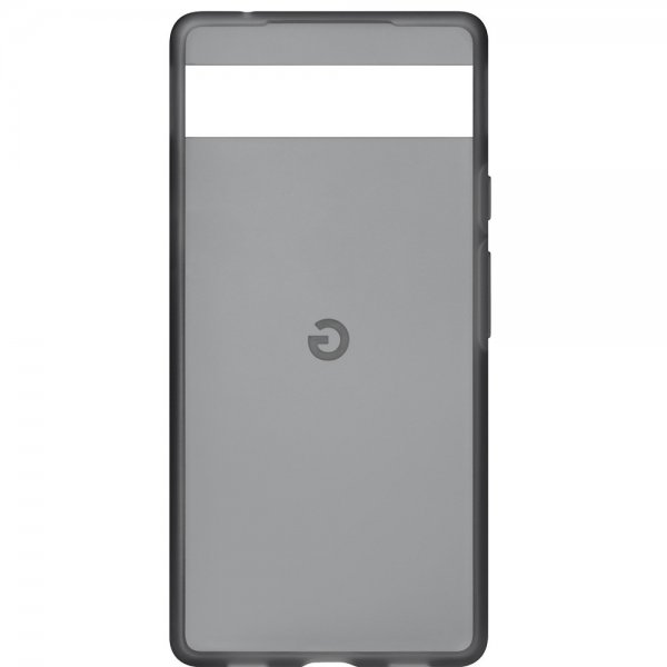Google Original Pixel 6a Deksel Translucent Charcoal