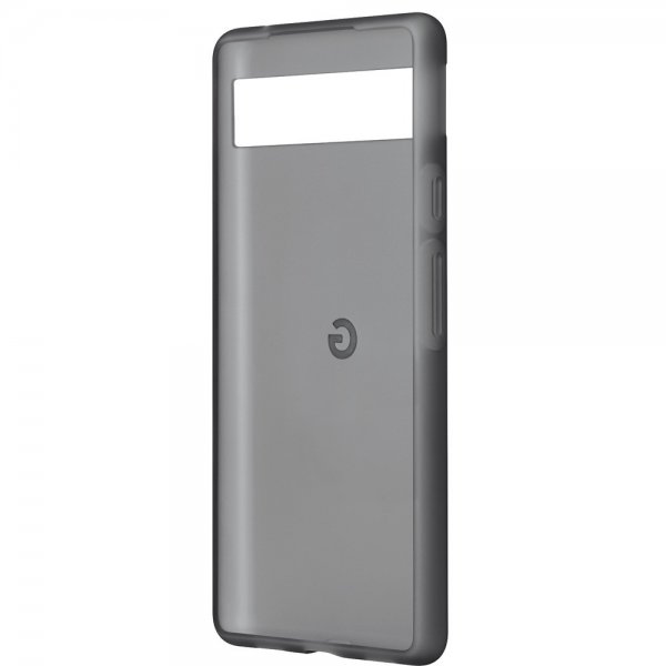 Google Original Pixel 6a Deksel Translucent Charcoal