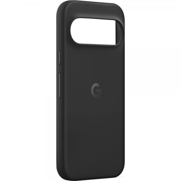 Google Original Pixel 9/Pixel 9 Pro Deksel Silikon Obsidian