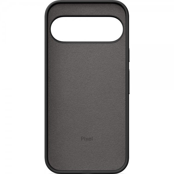 Google Original Pixel 9/Pixel 9 Pro Deksel Silikon Obsidian