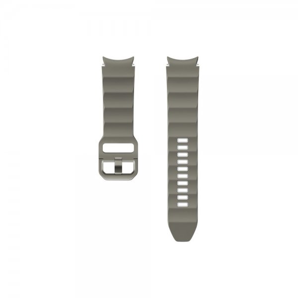 Samsung Original Samsung Galaxy Watch 20mm Armbånd Rugged Sport Band Grå