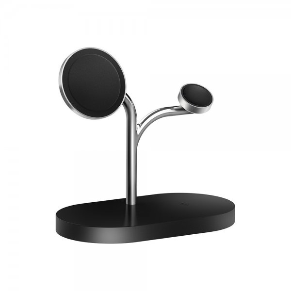 Samsung Original Trådløs lader 3in1 Wireless Charger Qi2 Magnetisk Svart