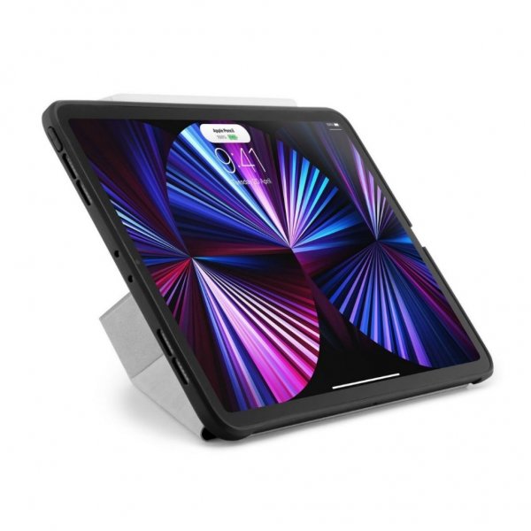Pipetto iPad Pro 11 (gen 2/3/4) Etui Origami No1 Lysegrå