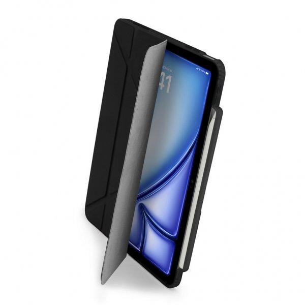 Pipetto iPad Air 11 (M2/M3) Etui Origami No3 Pencil Case Svart