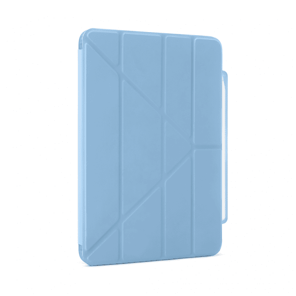 Pipetto iPad Air 11 (M2/M3) Etui Origami No3 Pencil Case Lyseblå
