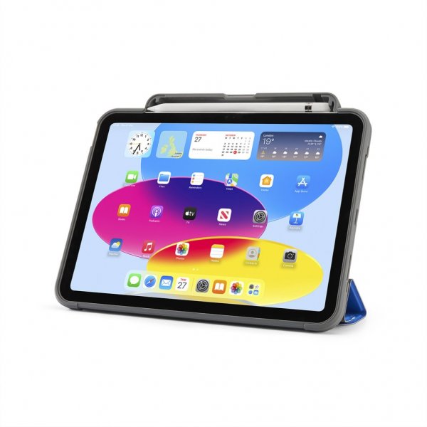 Pipetto iPad 10.9 (gen 10)/iPad 11 (A16) Etui Origami No2 Pencil Shield Royal Blue