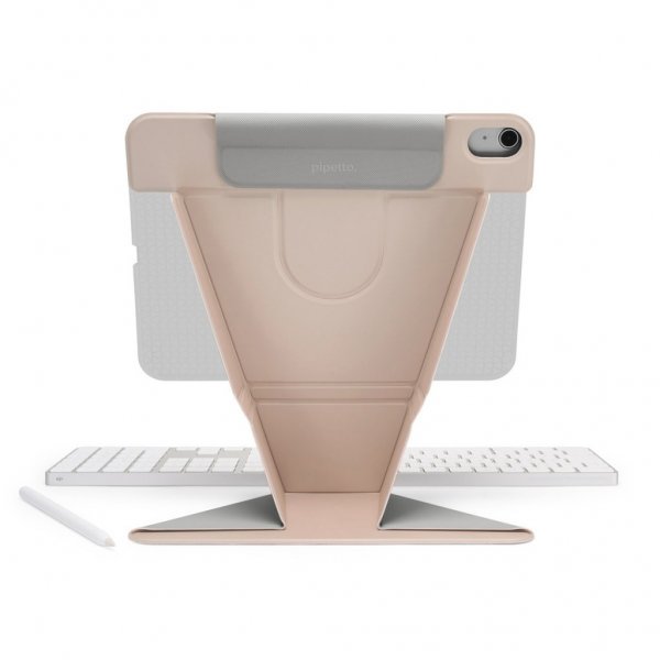 Pipetto iPad Air 11 (M2/M3)/iPad Air 10.9 (gen 4/5) Etui Origami No6 Stand Rosa
