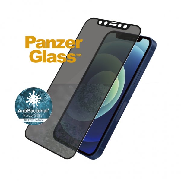 PanzerGlass iPhone 12 Mini Skjermbeskytter Edge-to-Edge Privacy