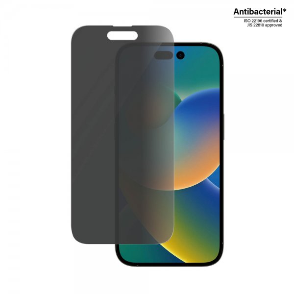 PanzerGlass iPhone 14 Pro Skjermbeskytter Classic Fit Privacy