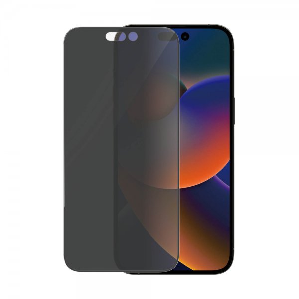 PanzerGlass iPhone 14 Pro Max Skjermbeskytter Ultra-Wide Fit Privacy EasyAligner