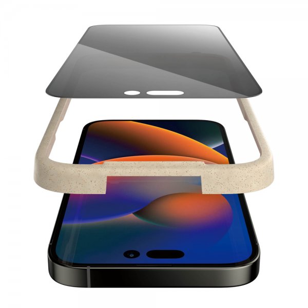 PanzerGlass iPhone 14 Pro Max Skjermbeskytter Ultra-Wide Fit Privacy EasyAligner