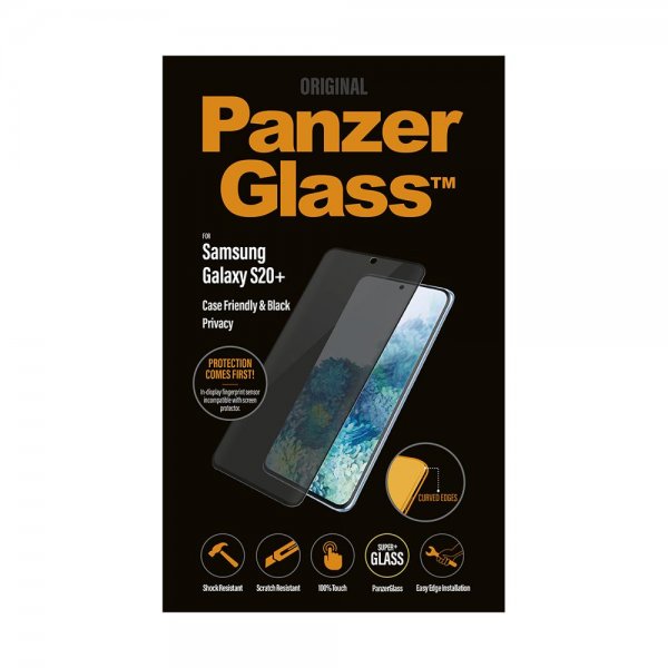 PanzerGlass Samsung Galaxy S20 Plus Skjermbeskytter CaseFriendly Privacy