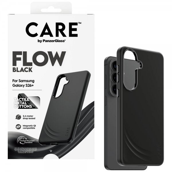 CARE by PanzerGlass Samsung Galaxy S26 Plus Deksel Flow MagSafe Svart
