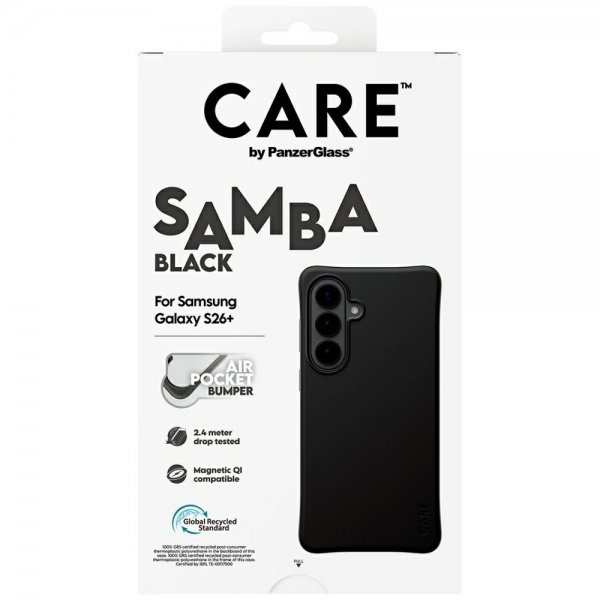 CARE by PanzerGlass Samsung Galaxy S26 Plus Deksel Samba MagSafe Svart