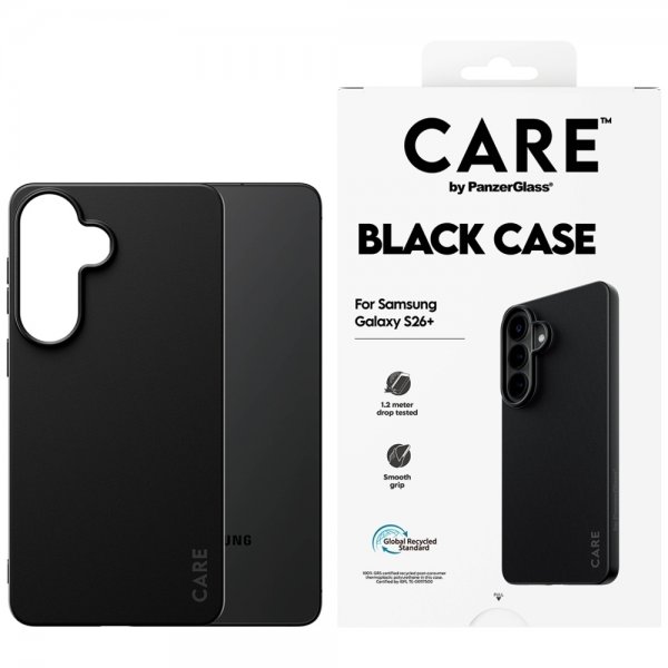 CARE by PanzerGlass Samsung Galaxy S26 Plus Deksel TPU Svart