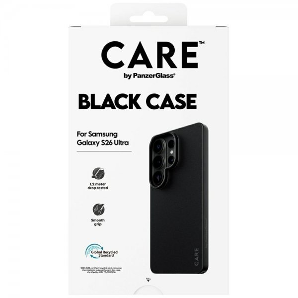 CARE by PanzerGlass Samsung Galaxy S26 Ultra Deksel TPU Svart