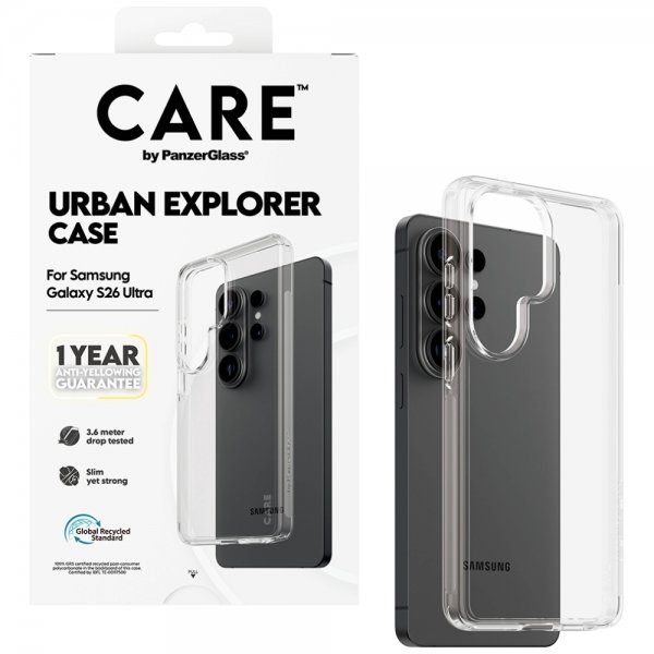 CARE by PanzerGlass Samsung Galaxy S26 Ultra Deksel Urban Explorer Transparent