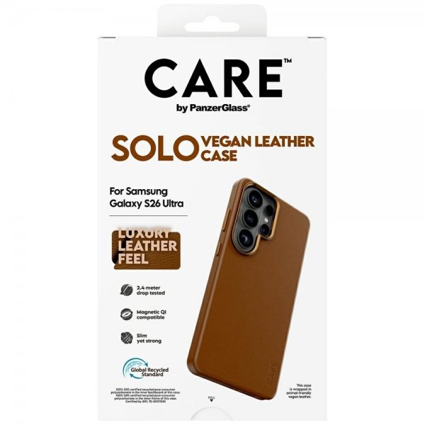 CARE by PanzerGlass Samsung Galaxy S26 Ultra Deksel Solo Brun