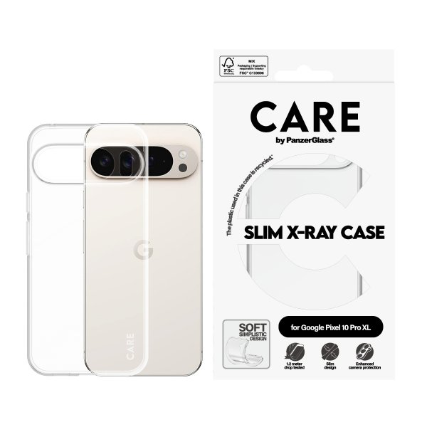 CARE by PanzerGlass Google Pixel 10 Pro XL Deksel Slim X-Ray Transparent