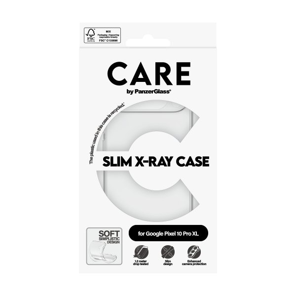 CARE by PanzerGlass Google Pixel 10 Pro XL Deksel Slim X-Ray Transparent