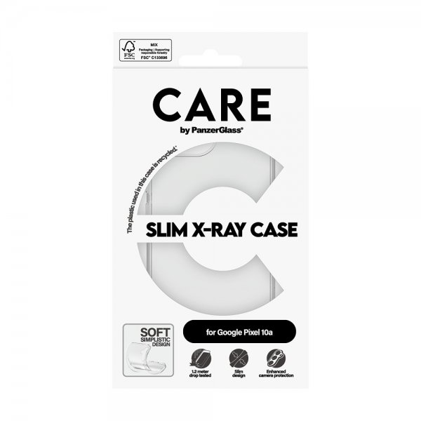 CARE by PanzerGlass Google Pixel 10a Deksel Slim X-Ray Transparent