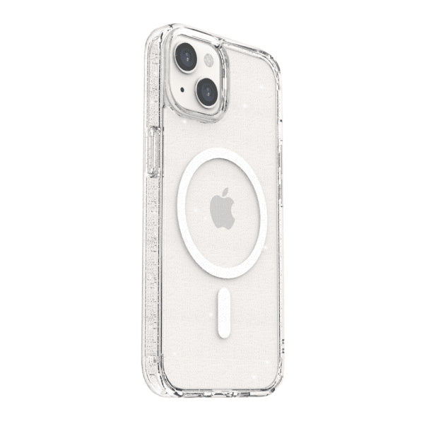 Just Mobile iPhone 14 Deksel TENC BlingBling MagSafe Transparent