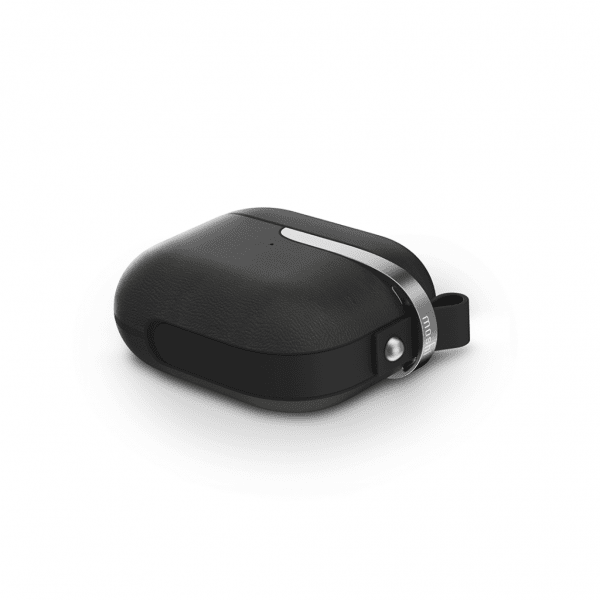 Moshi Pebbo Luxe AirPods 3 Deksel PU Skinn Sort