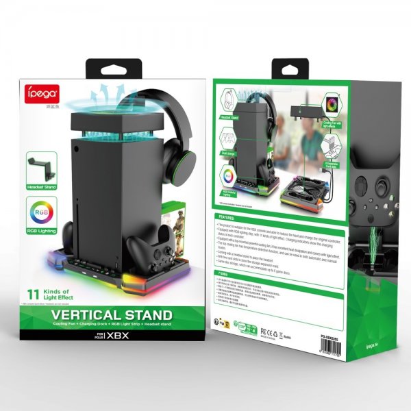 Ipega PG-XBX028S Xbox Series X dokkingstasjon