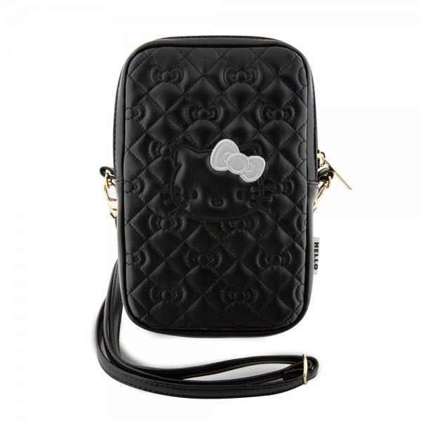 Hello Kitty Phone Bag Kitty Logo Svart