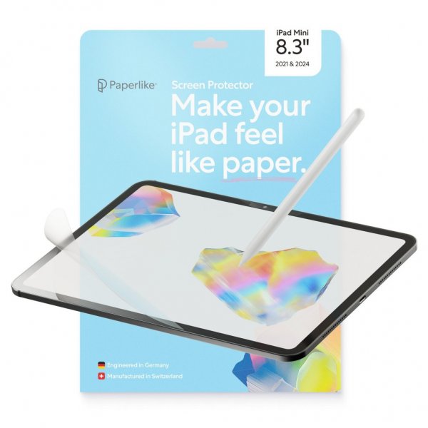 Paperlike 3 iPad mini (gen 6)/iPad mini (A17 Pro) Skjermbeskytter 2-pakning